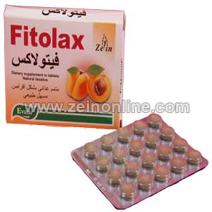 Fitolax-Dietary supplement based on herbal extracts and fruits. Natural laxative.